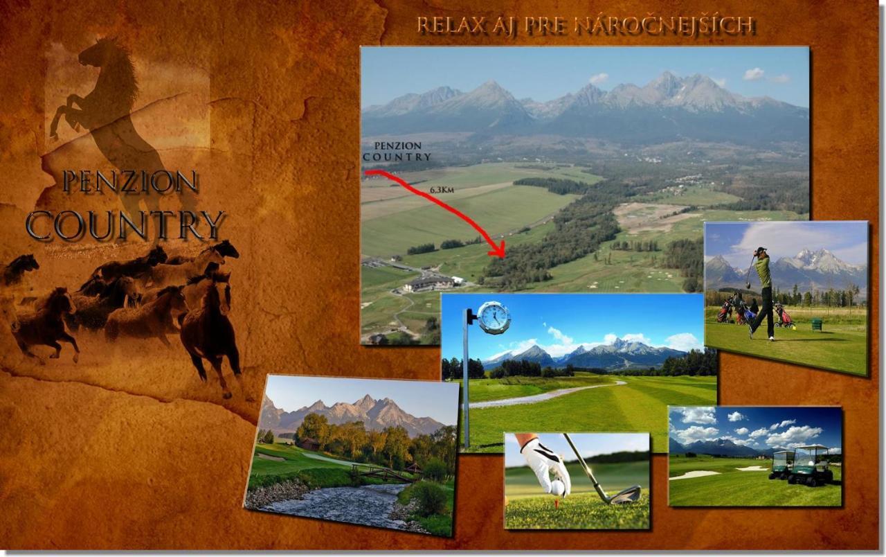 Penzión Country Stará Lesná Exterior foto